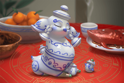 Porcelain Bellswayer