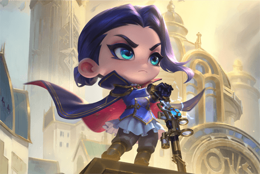 Chibi Arcane Caitlyn
