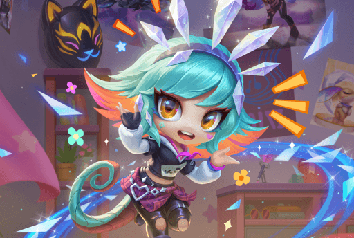 Chibi K/DA Superfan Neeko
