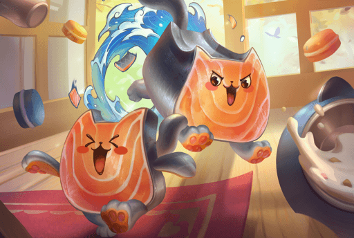 Salmon Doughcat